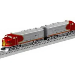 Lionel 6-34573 O Santa Fe Warbonnet F3 A-A Diesel Set - Your Source for Gaming Essentials