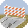 Lionel 6-22379 O Scale SuperStreets Barricade Track - Your Source for Gaming Essentials