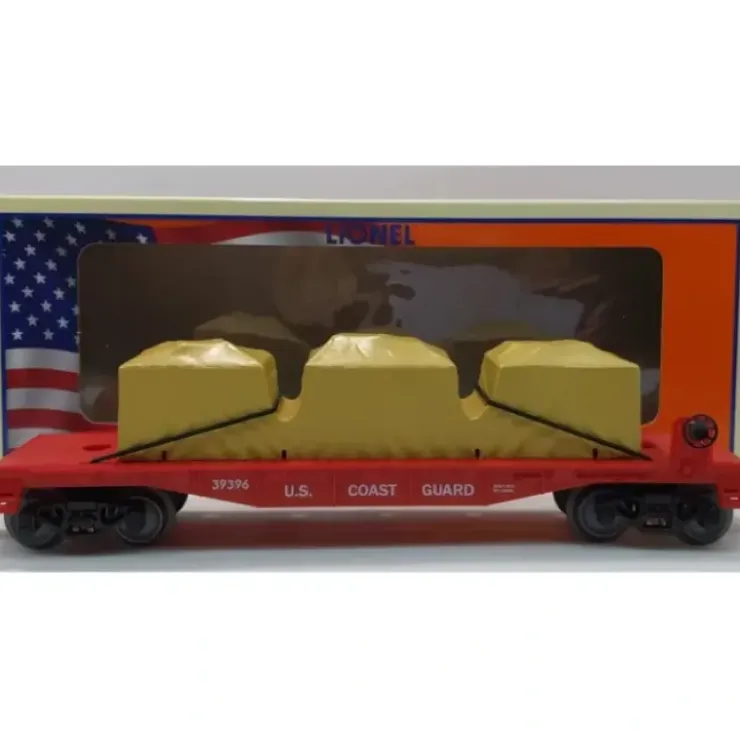 Lionel 6-39396 O Scale US Coast Guard Flatcar w/Load - Your Source for Gaming Essentials