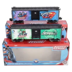 Lionel 6-82684 O Superman/Green Lantern Boxcar 2-Pack - Your Source for Gaming Essentials