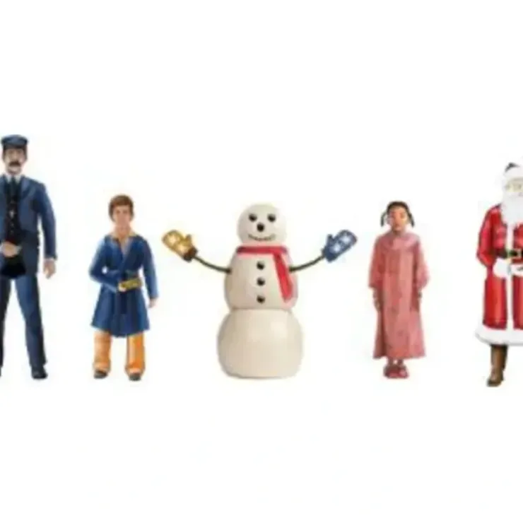 Lionel 6-37183 O 10th Anniversay Pewter Snowman & 4 Children The Polar Express - Your Source for Gaming Essentials