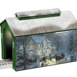 Lionel 6-81290 O Thomas Kinkade Holiday Covered Bridge - Your Source for Gaming Essentials