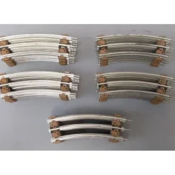Lionel 6-65014 O-27 Tubular Half-Curved Track Section [24] VG - Your Source for Gaming Essentials
