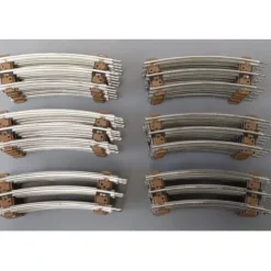 Lionel 6-65014 O-27 Tubular Half-Curved Track Section [30] VG - Your Source for Gaming Essentials