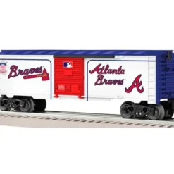 Lionel 6-81921 O USA/MLB Atlanta Braves Boxcar - Your Source for Gaming Essentials