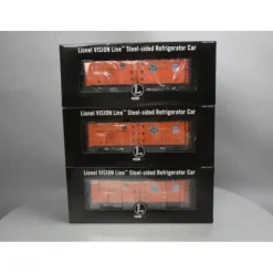 Lionel 6-81142 O VISIONLINE UPFE Steel Ice Reefer w/FreightSounds (Pack of 3) - Your Source for Gaming Essentials