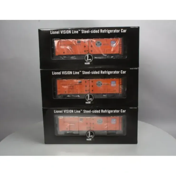 Lionel 6-81142 O VISIONLINE UPFE Steel Ice Reefer w/FreightSounds (Pack of 3) - Your Source for Gaming Essentials