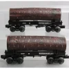 Lionel 6-27829 O Western Maryland Skeleton Log Cars #19497/19498 (2-Car Set) LN - Your Source for Gaming Essentials