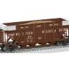 Lionel 6-82344 O Western Maryland Wood Chip Hopper #2945 - Your Source for Gaming Essentials