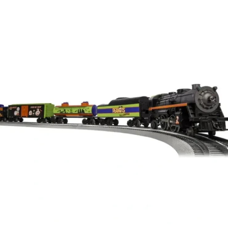 Lionel 6-30214 Peanuts Halloween LionChief O Gauge Steam Freight Train Set - Your Source for Gaming Essentials
