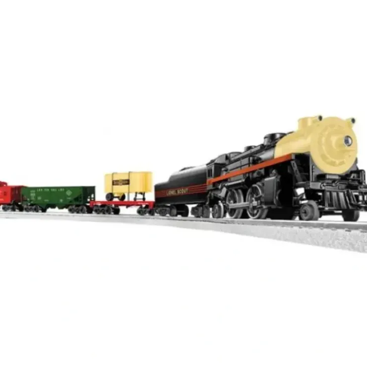 Lionel 6-30183 2-4-2 Scout LionChief O Gauge Steam Freight Train Set - Your Source for Gaming Essentials
