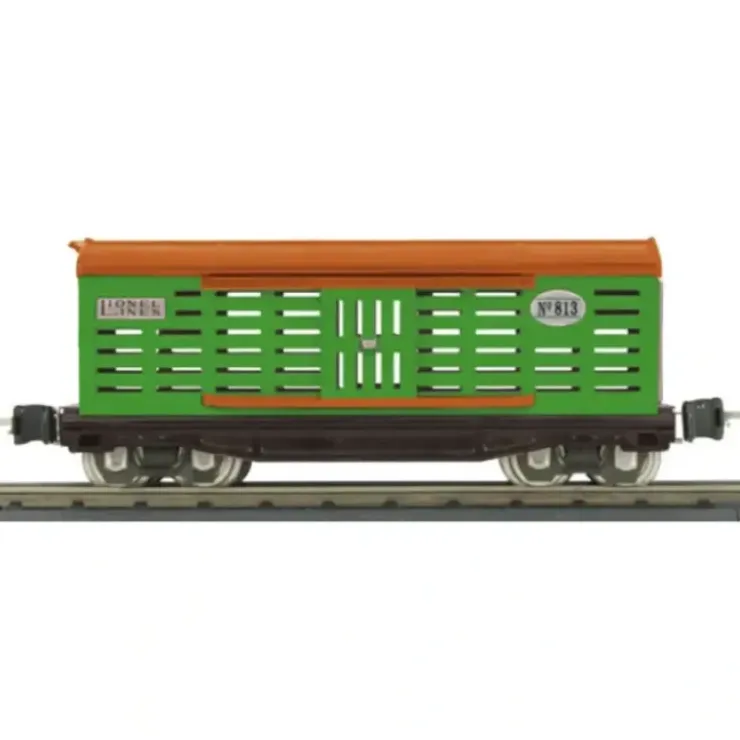 Lionel 11-70088 Terra Cotta & Pea Green 2813 Cattle car - Your Source for Gaming Essentials