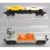 Lionel Vintage O Gauge 6424 Flatcar w/Automobiles & 3620 Searchlight Car [2] VG - Your Source for Gaming Essentials
