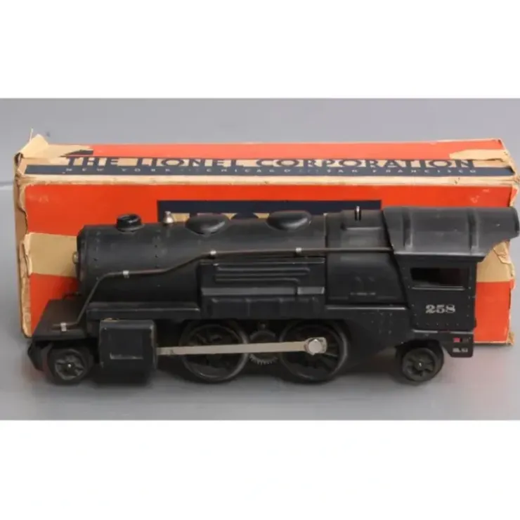 Lionel 258 Vintage O Tinplate 2-4-2 Steam Locomotive and Tender/Box - Your Source for Gaming Essentials