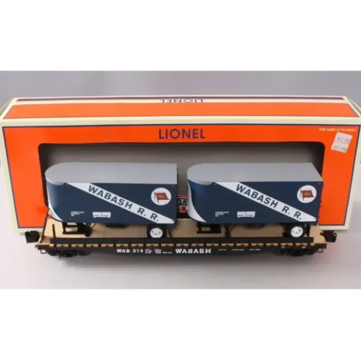 Lionel 6-27820 Wabash PS-4 Flatcar with Piggyback Trailers LN/Box - Your Source for Gaming Essentials