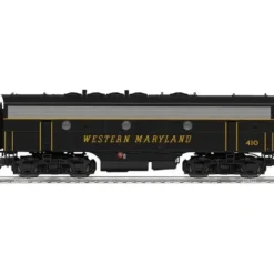Lionel 6-34692 Western Maryland Legacy Scale F-7 Powered B-Unit Diesel Loco #410 - Your Source for Gaming Essentials