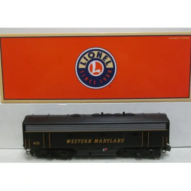 Lionel 6-34693 Western Maryland Non-Powered F-7 B-Unit Diesel Locomotive #413 - Your Source for Gaming Essentials