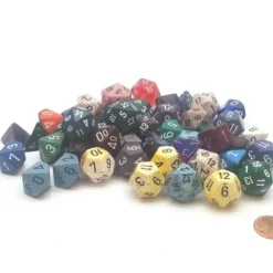 Dice>Loose Half Pound (1/2 lb) of Assorted Random Chessex Dice - Your Source for Gaming Essentials