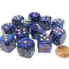 Dice>Lustrous 16mm D6 Chessex Dice Block (12 Dice) - Purple with Gold Pips - Your Source for Gaming Essentials