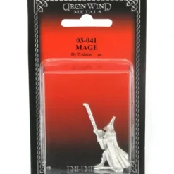 Tabletop Miniatures>Mage #03-041 Classic Ral Partha Fantasy RPG Metal Figure - Your Source for Gaming Essentials