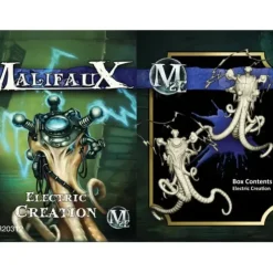 Tabletop Miniatures>Malifaux Arcanists Electric Creation #20312 Unpainted Plastic Miniature Figure - Your Source for Gaming Essentials