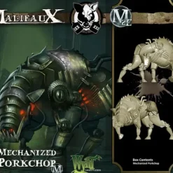 Tabletop Miniatures>Malifaux: Gremlins Mechanized Porkchop (1 Pc) #20633 Unpainted Plastic Miniature - Your Source for Gaming Essentials