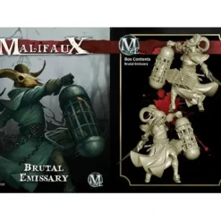 Tabletop Miniatures>Malifaux Guild Brutal Emissary #20131 Unpainted Plastic Miniature Figure - Your Source for Gaming Essentials