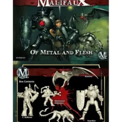 Tabletop Miniatures>Malifaux Guild Of Metal and Flesh Box Set (6) #20107 Unpainted Plastic Miniature - Your Source for Gaming Essentials