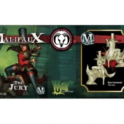 Tabletop Miniatures>Malifaux Guild The Jury #20138 Unpainted Plastic Miniature Figure - Your Source for Gaming Essentials
