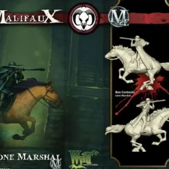 Tabletop Miniatures>Malifaux Guild The Lone Marshal #20110 Unpainted Plastic Miniature Figure - Your Source for Gaming Essentials
