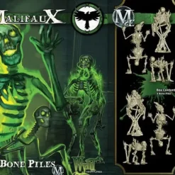 Tabletop Miniatures>Malifaux Resurrectionists Bone Pile (3) #20246 Unpainted Plastic Miniatures - Your Source for Gaming Essentials