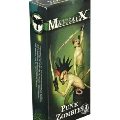 Tabletop Miniatures>Malifaux Resurrectionists Punk Zombie (3) #20205 Unpainted Plastic Miniatures - Your Source for Gaming Essentials