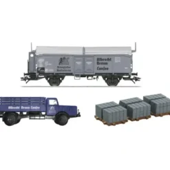 Marklin 48113 HO Albrecht Braun 2013 Museum Freight Car & Cargo Truck Set - Your Source for Gaming Essentials