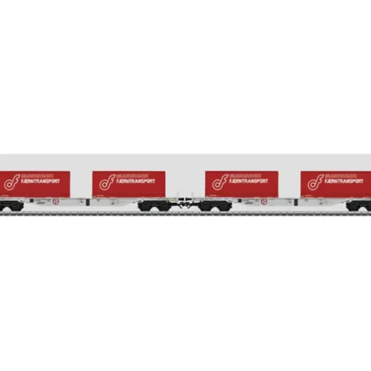 Marklin 47083 HO Danish DSB/AAE Era V Type Sgnss 4-Axle Container Flatcar - Your Source for Gaming Essentials