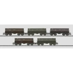 Marklin 48434 HO Mineraliers Type Fad Ore Car 5-Pack - 3-Rail - Ready to Run - Your Source for Gaming Essentials