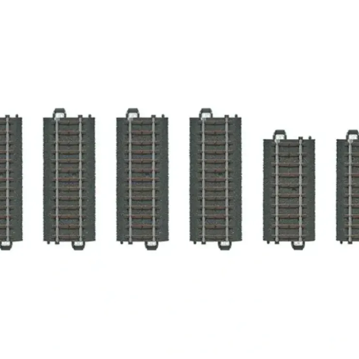 Marklin 20099 HO Straight C Track Set - 3-Rail (Set of 6) - Your Source for Gaming Essentials