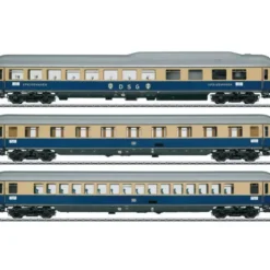 Marklin 58059 1962 Rheingold Passenger Car w/ Lights & Detail RTR (Set of 3) - Your Source for Gaming Essentials
