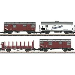 Marklin 86000 Z German Federal Railroad DB Freight Transport Car Set (Set of 4) - Your Source for Gaming Essentials