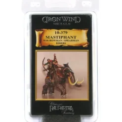 Tabletop Miniatures>Mastaphant with Riders (Bowman/Spearman) #10-379 Classic Ral Partha Fantasy Mini - Your Source for Gaming Essentials