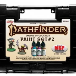 Tabletop Miniatures>Master Series Paints Pathfinder: Colors of Golarion (28) - Paint Set #2 - Your Source for Gaming Essentials