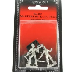 Tabletop Miniatures>Masters of Kung Fu (2) #04-307 Classic Ral Partha Fantasy RPG Metal Figure - Your Source for Gaming Essentials