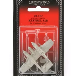 Tabletop Miniatures>Mcdonnell S2B Kestrel #20-102 Crimson Skies RPG Metal Ral Partha Figure - Your Source for Gaming Essentials
