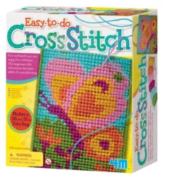 Toys>4M Cross Stitch Easy-To-Do Arts and Crafts Kit - Your Source for Gaming Essentials