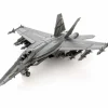 Toys>Metal Earth - F/A-18 Super Hornet Laser Cut 3D Metal Model Kit - Your Source for Gaming Essentials