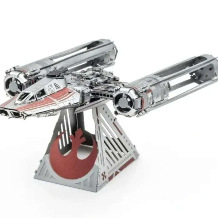 Toys>Metal Earth Star Wars Zorri's Y-Wing Fighter Unassembled 3D Metal Model Kit - Your Source for Gaming Essentials