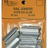 Micro Engineering 26-250 G Code 250 Aluminum Slide-on Rail Joiners (Pack of 20) - Your Source for Gaming Essentials