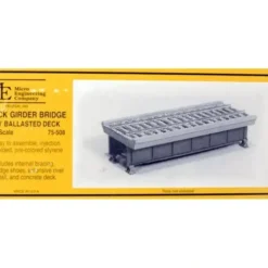 Micro Engineering 75-508 HO 30' Ballasted Deck Girder Bridge Kit - Your Source for Gaming Essentials