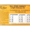 Micro Engineering 75-526 HO 30' Bridge Connector Tall Steel Viaduct Kit - Your Source for Gaming Essentials