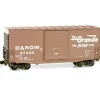 Micro-Trains 10100130 N D&RGW 40' Single Door Hi-Cube Boxcar #67420 - Your Source for Gaming Essentials