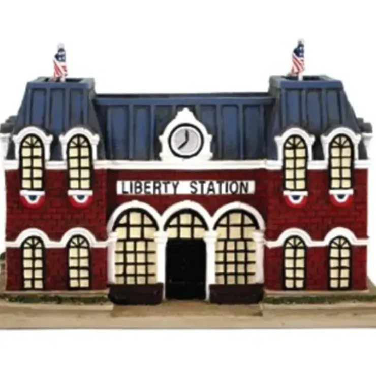 Micro-Trains 96007023 N Micro-Seasons Liberty Town USA Liberty Station - Your Source for Gaming Essentials* Trains
